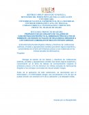 Entrevista embarazo precoz y sus incidencias