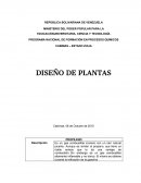 PROGRAMA NACIONAL DE FORMACIÓN EN PROCESOS QUÍMICOS Diseño de plantas
