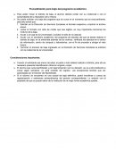 Procedimiento para baja del programa académico