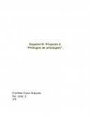 Español III. Proyecto 5 “Prólogos de antologías”