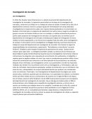 Investigación de mercado Los investigadores