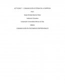 Comunicacion externa en la empresa