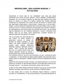 IMPERIALISMO, 1ERA GUERRA MUNDIAL Y ACTUALIDAD
