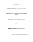 TEÓRICOS DE LA TRANSICIÓN EN LA SOCIOLOGIA DE LA EDUACIÓN