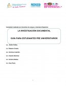 Social La Investigación Documental