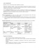 Ensayo ¿Qué es la planificación?