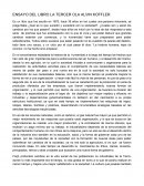 ENSAYO DEL LIBRO LA TERCER OLA ALVIN KOFFLER
