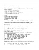 Valuacion y costo de inventario