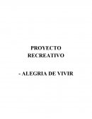 El nuevo Proyecto físico recreativo adultos mayores