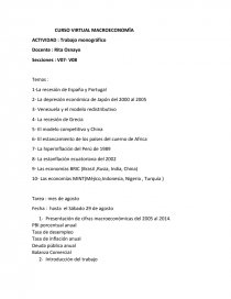 CURSO VIRTUAL MACROECONOMÍA. Página 1