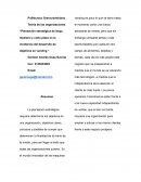 Planeación estratégica de largo, mediano y corto plazo