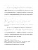 Resuelva y fundamente el siguiente caso