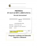 Prueba objetiva y prueba de ensayo derecho internacional
