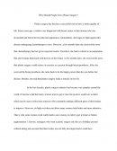 Why Should People Get a Plastic Surgery? (inglés)