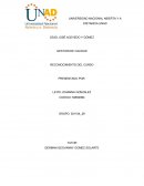 GESTION DE CALIDAD RECONOCIMIENTO DEL CURSO