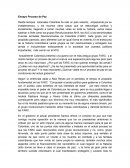 Ensayo proceso de paz en Colombia