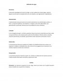 Definición de cargos