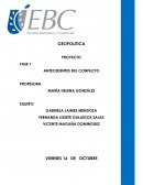 ANTECEDENTES DEL CONFLICTO GEOPOLITICA