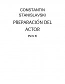 Constantín Stanislavski preparación del actor