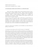 LA NATURALEZA COMO EJE DE PARTIDA A LA ARQUITECTURA.