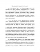Conquista de los Países de América Latina