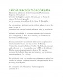 LOCALIZACION Y GEOGRAFIA