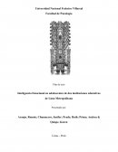 Inteligencia Emocional en adolescentes de dos instituciones educativas de Lima Metropolitana