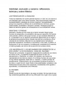 Identidad, exclusión y racismo: Reflexiones teóricas y sobre México