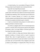 La cultura de equidad en géneros