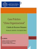 Caso práctico de “Clima Organizacional”