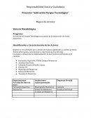 Responsabilidad Social y Ciudadanía Proyecto “Activación Parque Tecnológico”