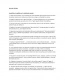 La política y lo político en la institución escolar