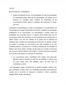 LA MOTIVACIÓN DEL CONSUMIDOR