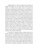 La comunicacion. Aristóteles