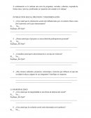 ENCUESTA: INTERACCION SOCIAL PREJUICIO Y DISCRIMINACIÒN