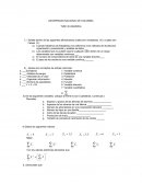 Eñale dentro de las siguientes afirmaciones cuales son verdaderas