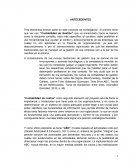 Para que sirven los Antecedentes