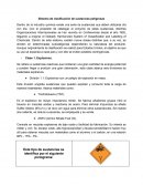 El gran Sistema de clasificación de sustancias peligrosas