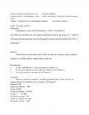 Introducción a la Contabilidad Financiera	Actividad: Evidencia 1