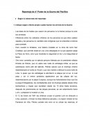 Reportaje de 4° Poder de la Guerra del Pacifico