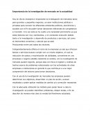 Importancia de la investigación de mercado en la actualidad