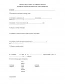 Prueba de Ciencias Naturales tercer trimestro
