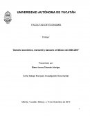 “Derecho económico, mercantil y bancario en México del 2000-2007”