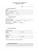 Modelo de Historial clinico