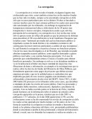 Ensayo sobre la corrupcion en muchos paises
