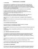 Trabajo INTRODUCCIÓN A LA ECONOMÍA