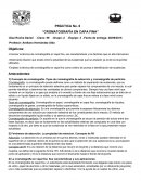 Cromatografía en capa fina: Objetivos, fundamentos y resultados