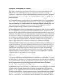 Cuales son los Problemas Ambientales en Panamá