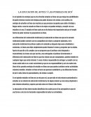 LA EDUCACION DE ANTES Y LAS POSIBLES DE HOY