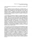 La gran Perspectiva del plan de estudios